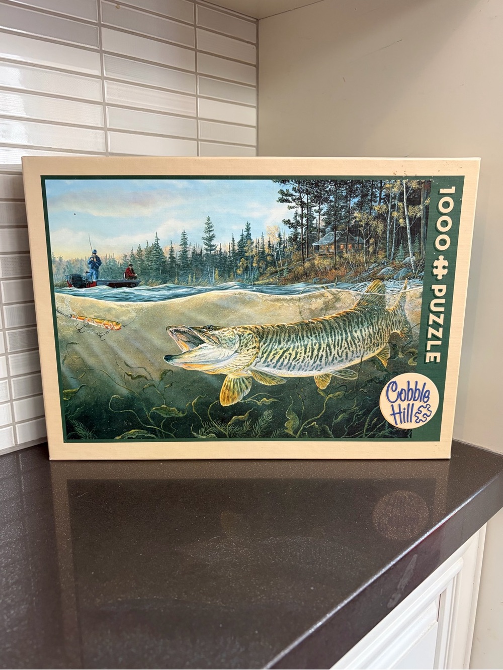 Cobble Hill Muskie Bay 1000 piece puzzle